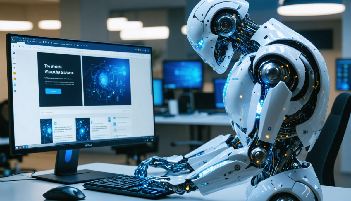 découvrez comment l'intelligence artificielle pourrait transformer votre site web et les défis qu'elle présente pour éviter qu'il devienne obsolète.